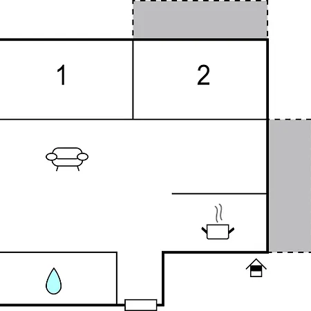 2 Bedroom Gorgeous In Novi Vinodolski